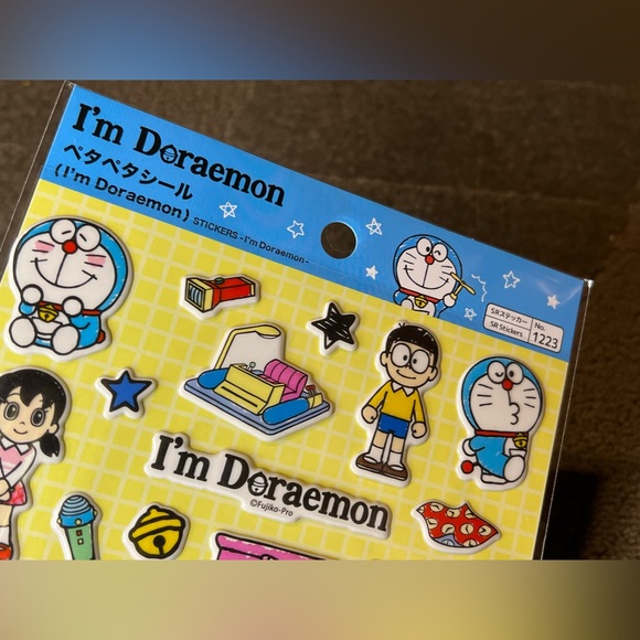 I’m Doraemon Puffy Sticker Sheet Japan Exclusive Anime Kawaii Sanrio Official - Picture 3 of 9